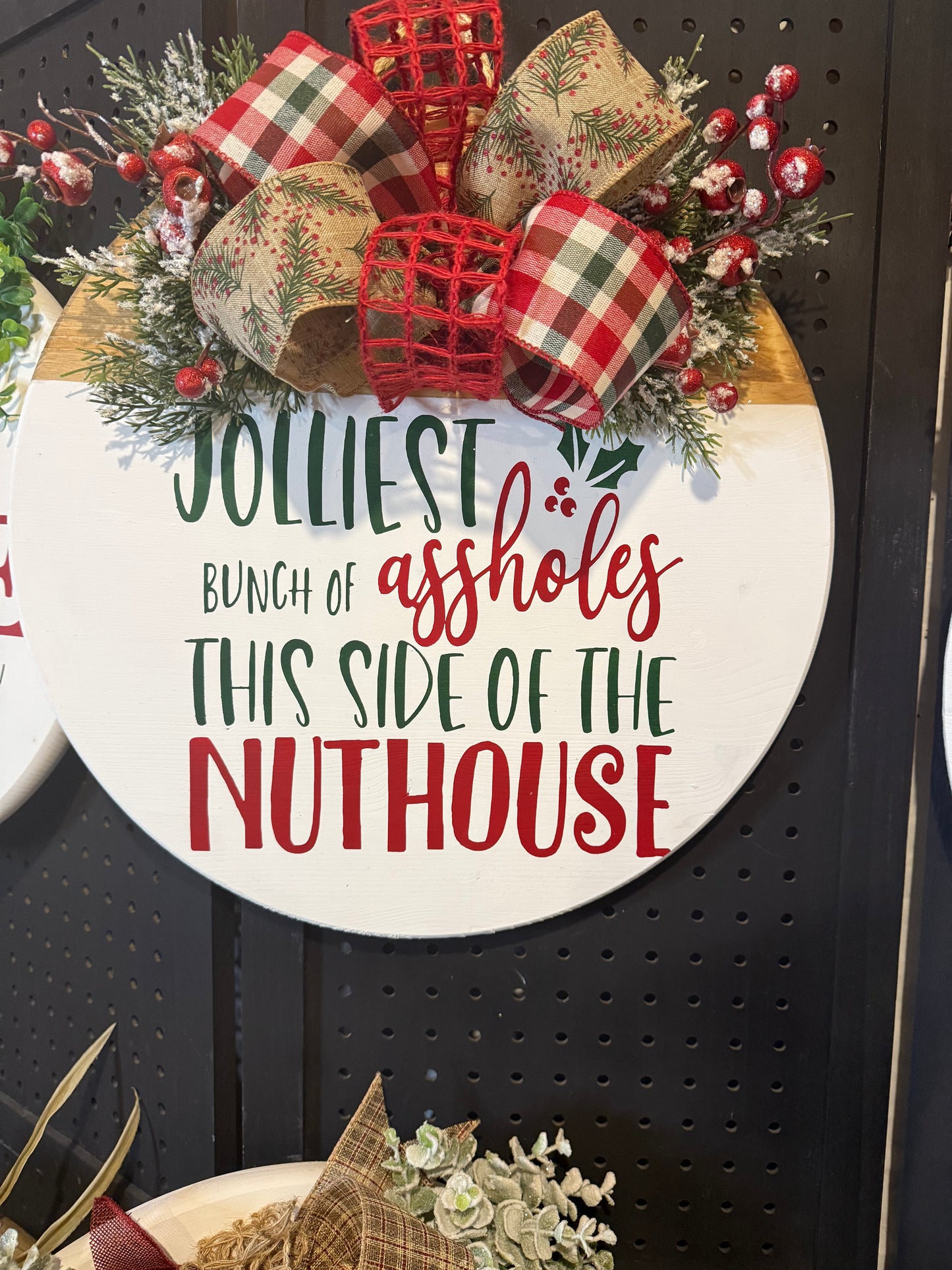 Door Hanger - Jolliest Bunch of Assholes