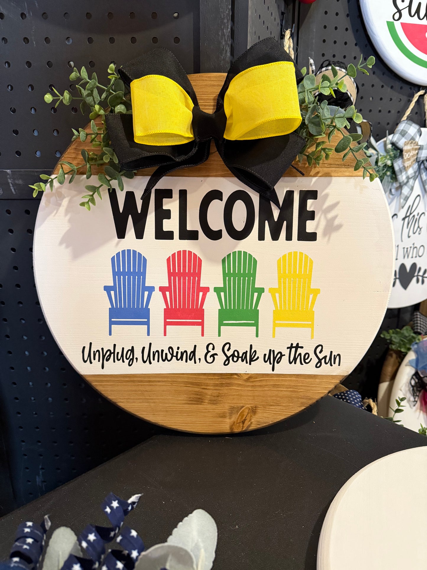 Door Hanger - Welcome