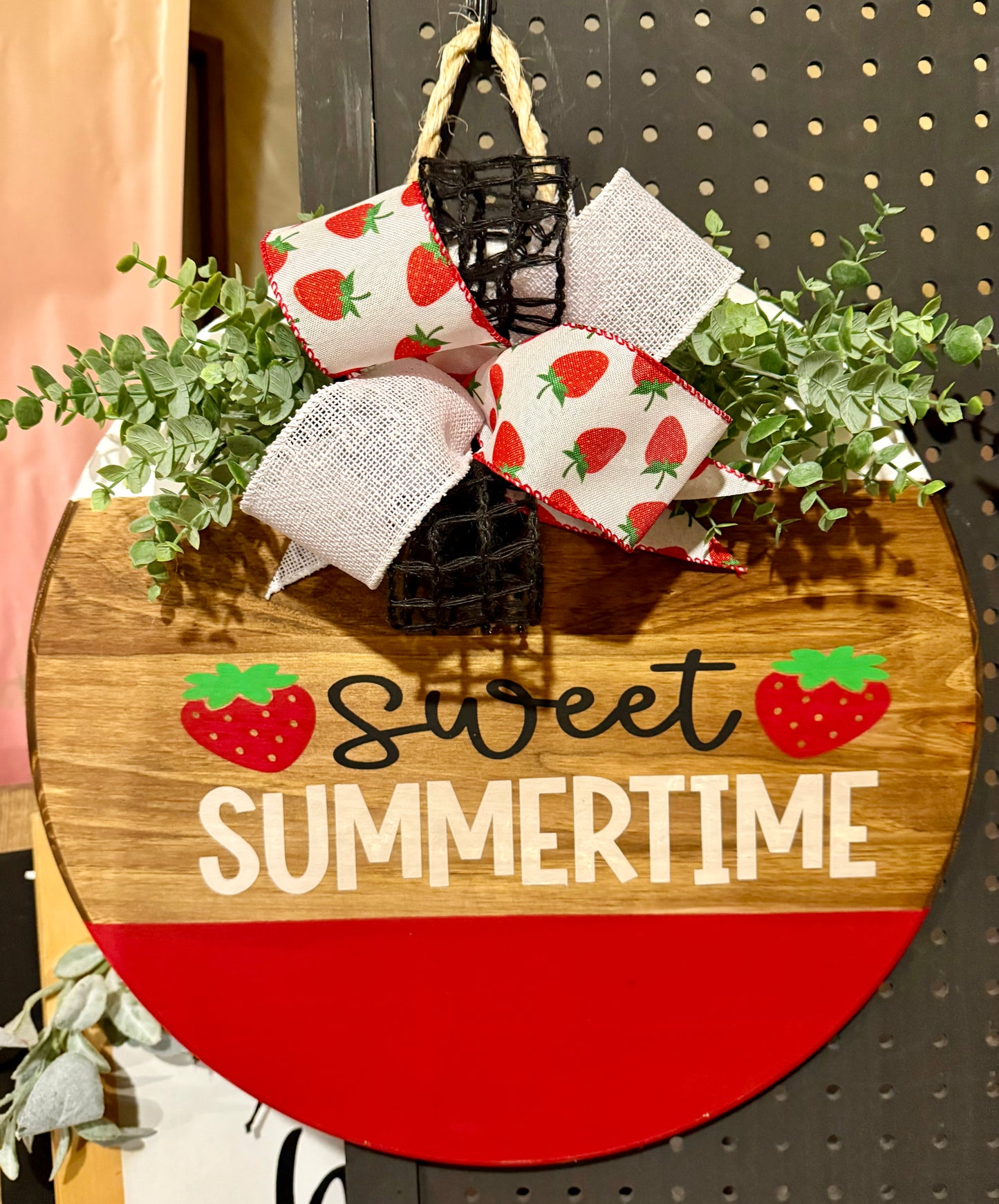 Door Hanger - sweet summertime