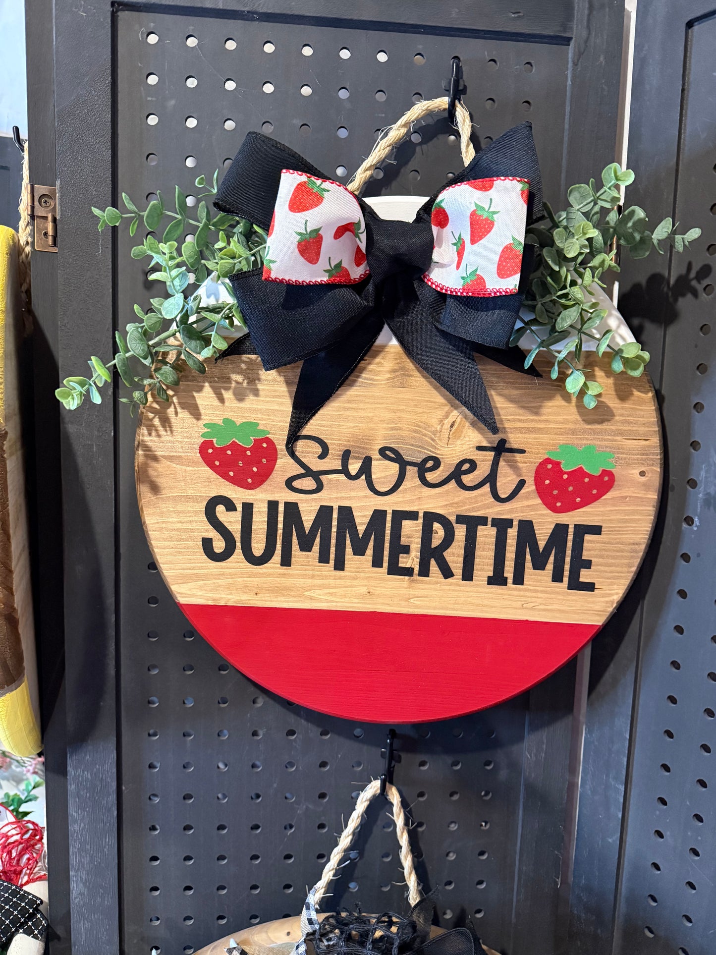 Door Hanger - sweet summertime