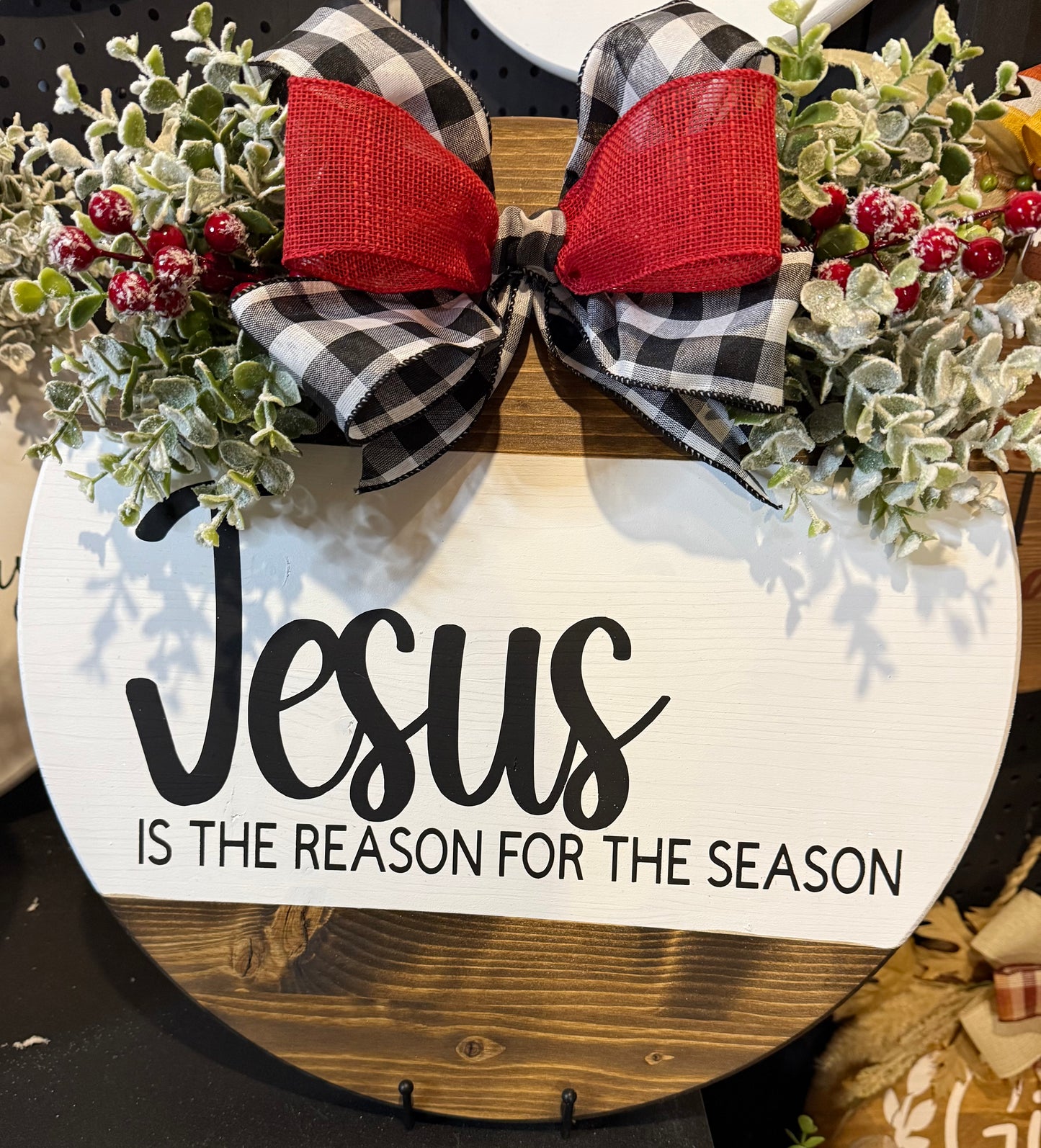 Door Hanger - Jesus is the reason