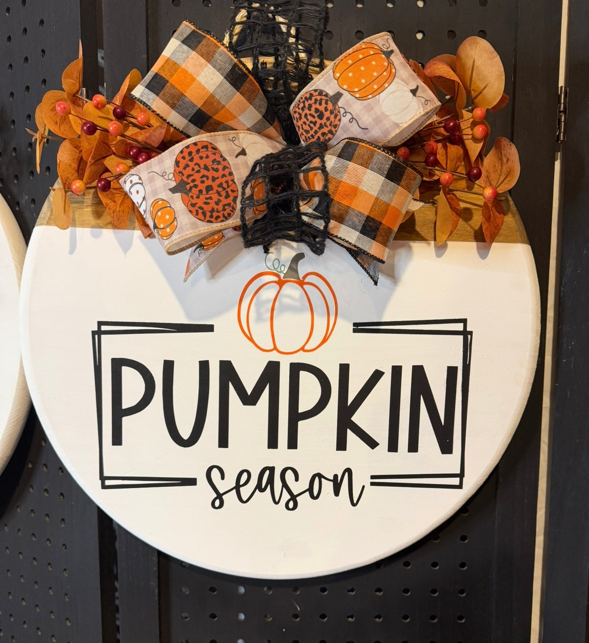 18” Door Hanger - Pumpkin Season