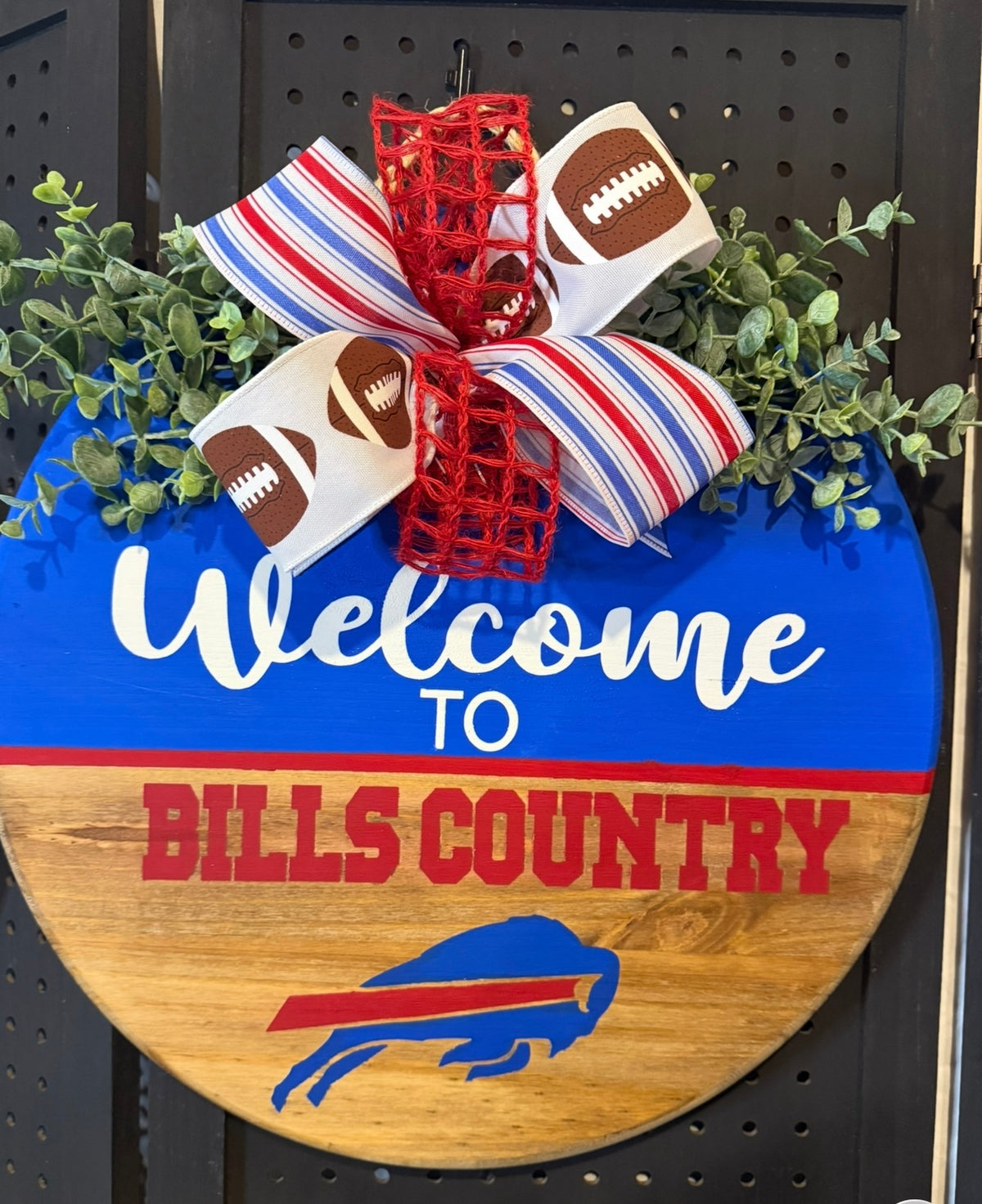 18” Door Hanger - Buffalo Bills