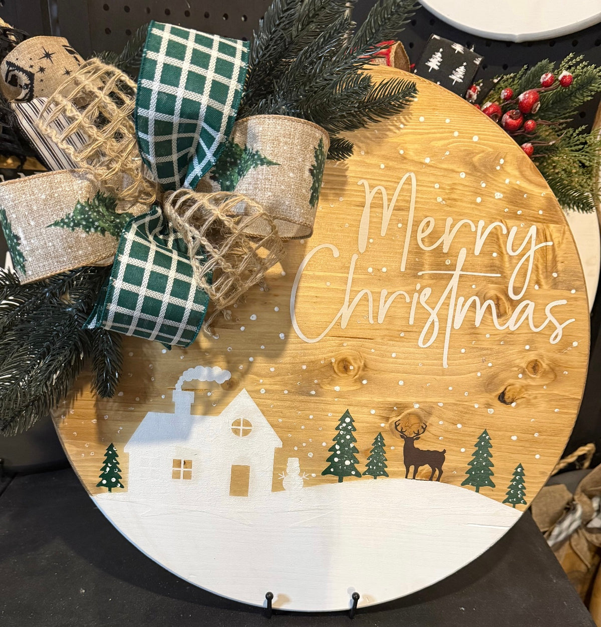 Merry Christmas - Winter Scene