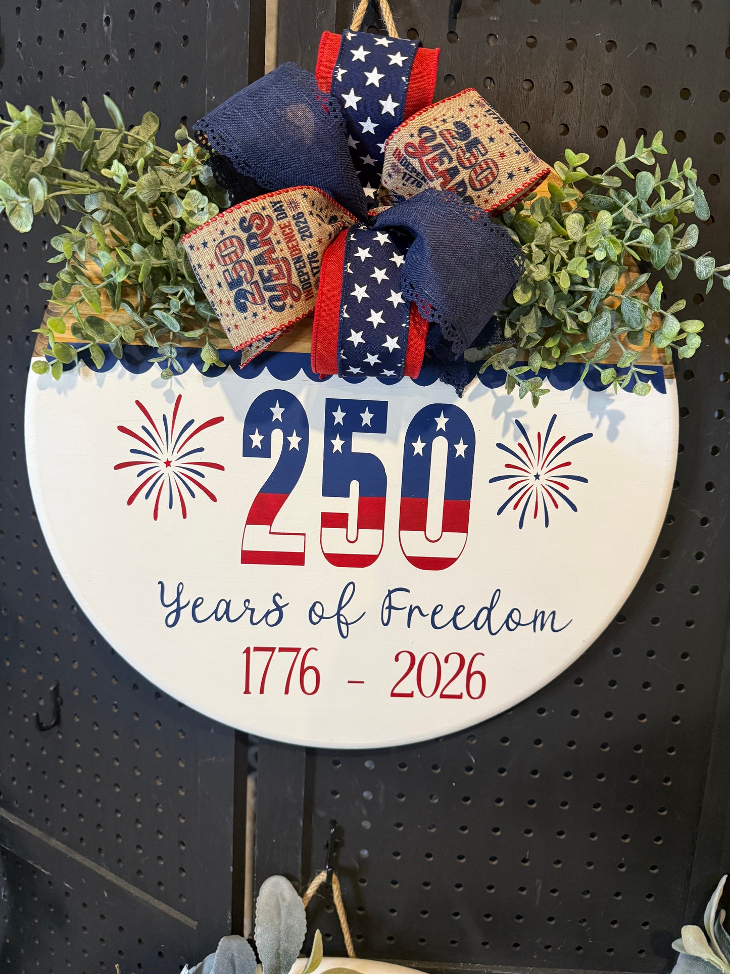 18” Door Hanger - 250th Birthday! America