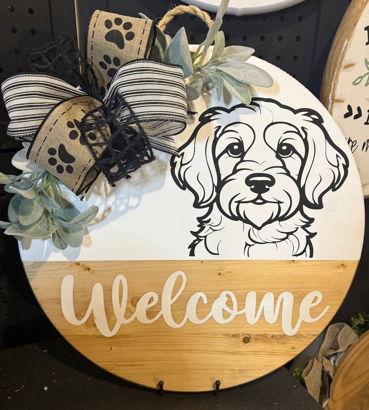 18” Custom Dog Sign