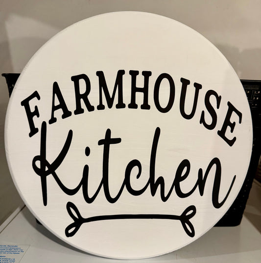 Kitchen sign