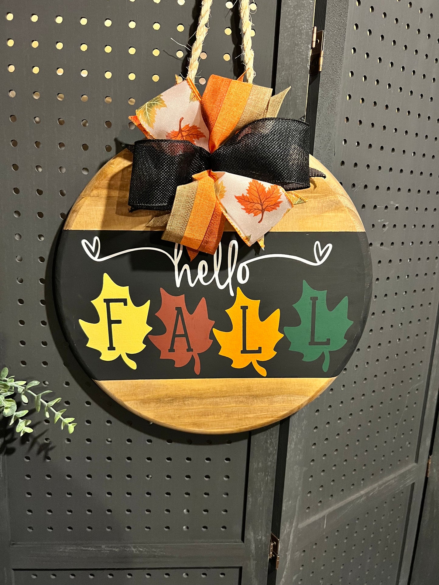 Door Hanger - Hello Fall