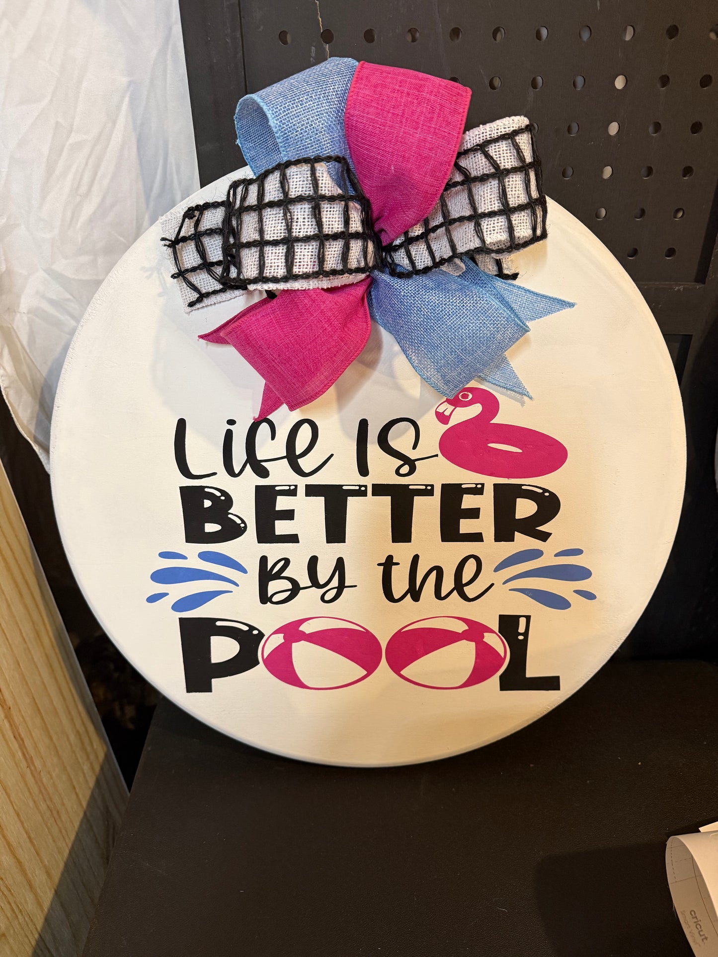 Door Hanger - Pool