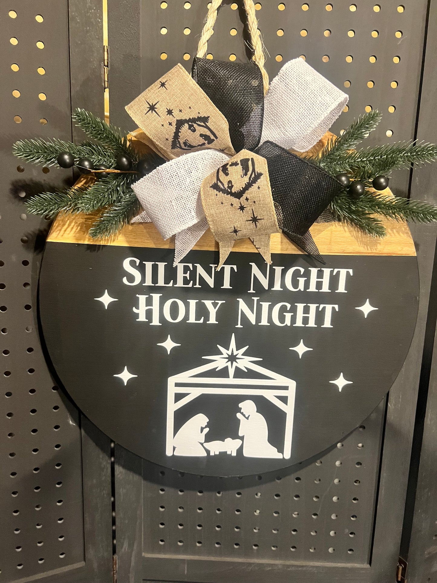 Door Hanger - Silent Night