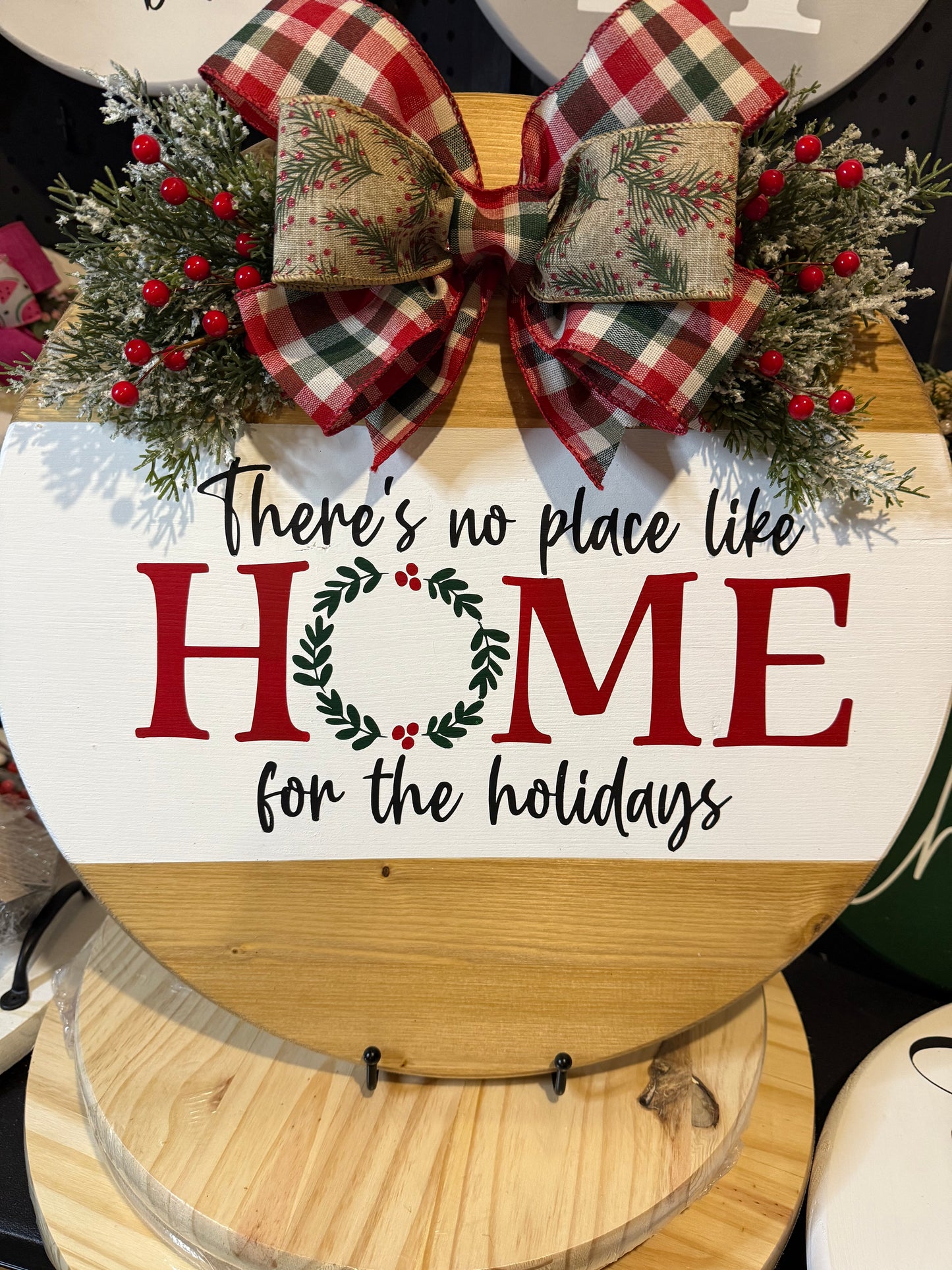 Door Hanger - Home for the Holidays