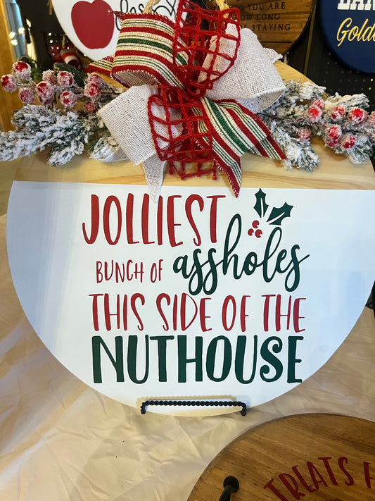 Door Hanger - Jolliest