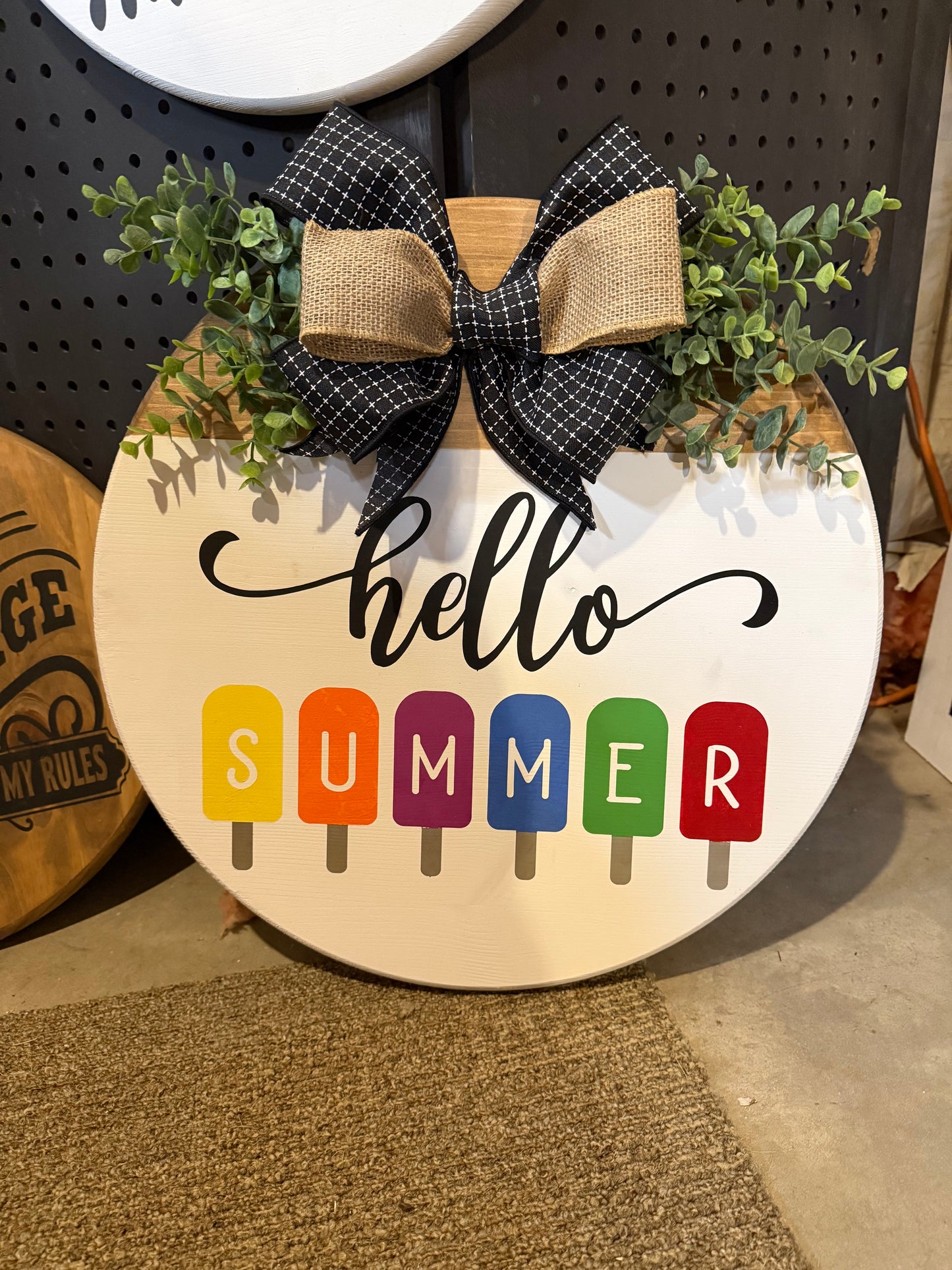 Door Hanger - Hello Summer