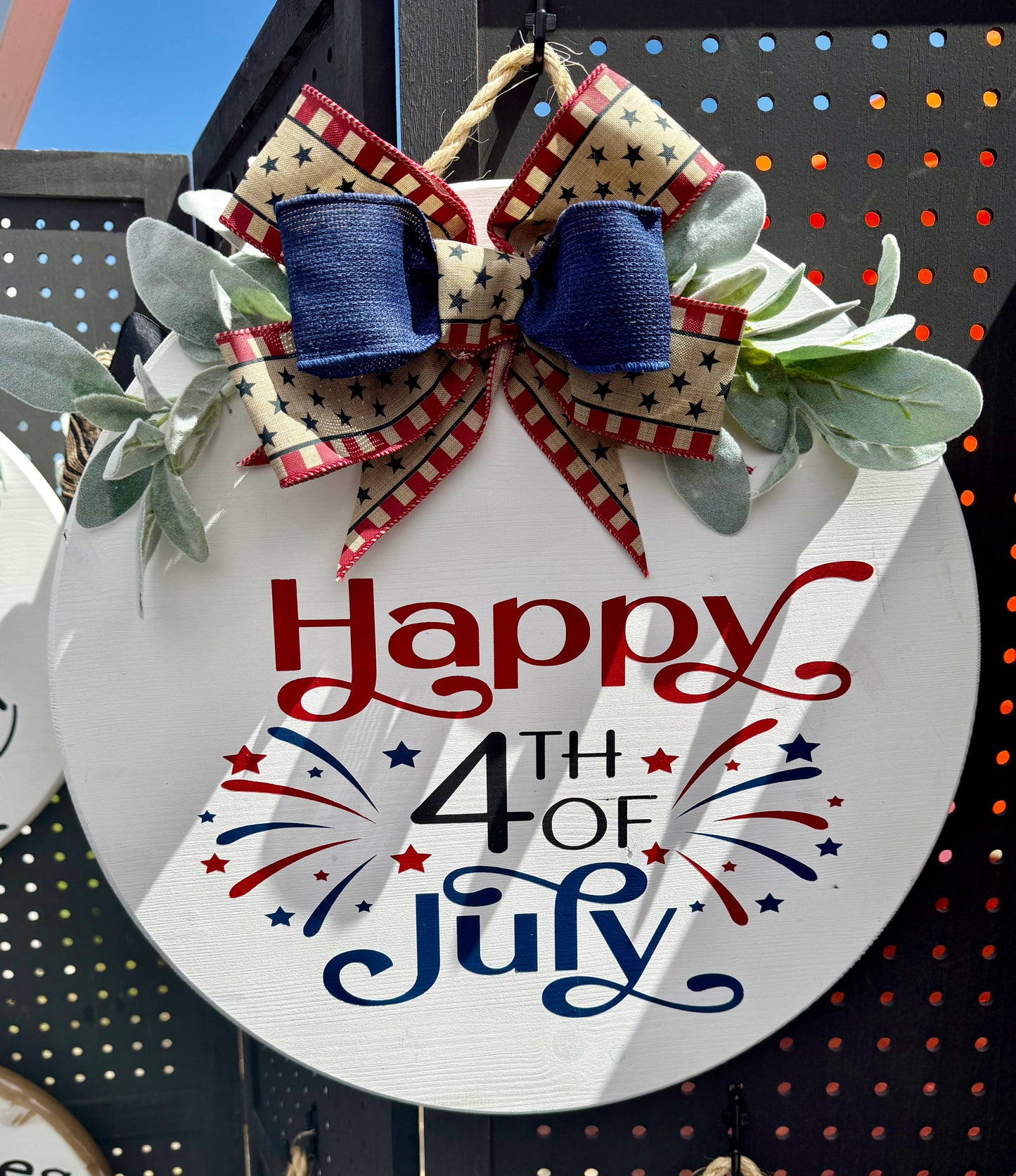 Door Hanger - Happy 4th of July