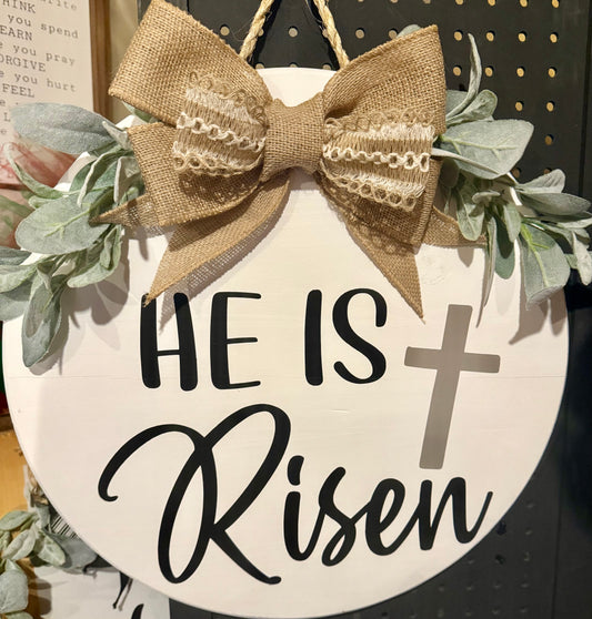 Door Hanger - he is risen