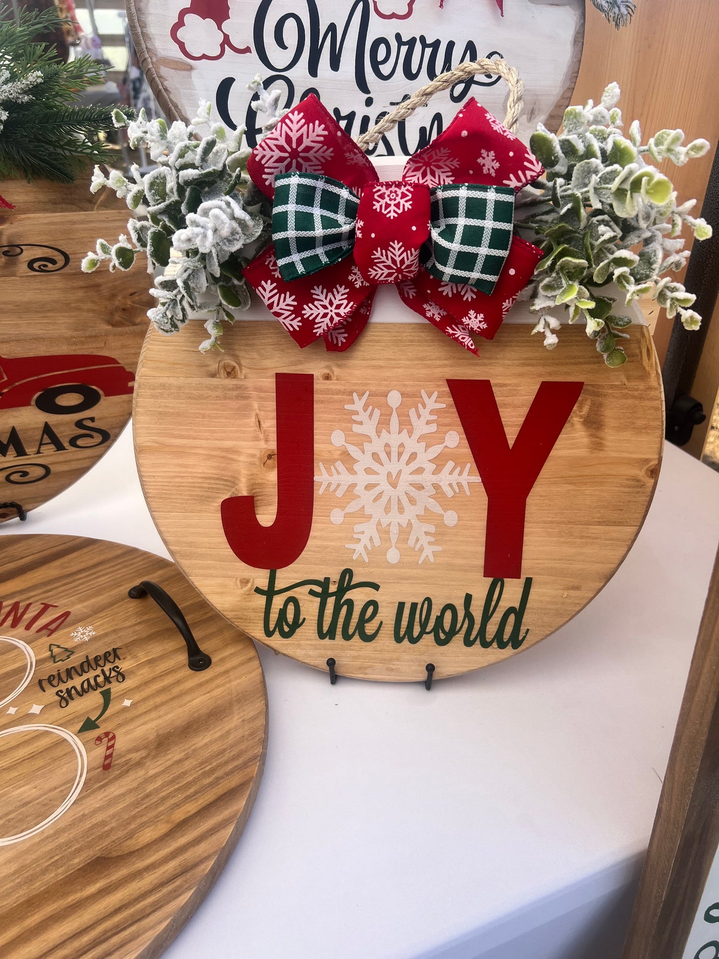 Door Hanger - Joy to the world