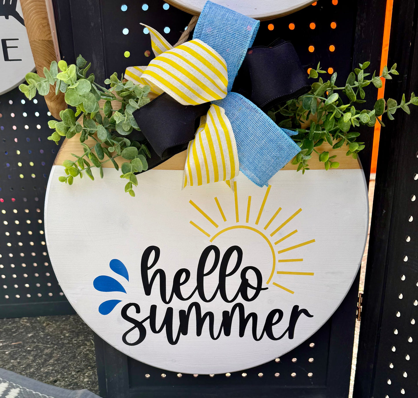 Door Hanger - Hello summer