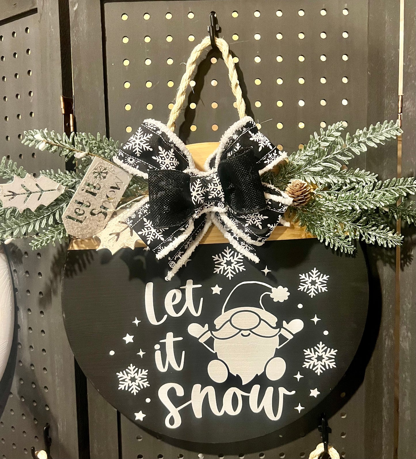 Door Hanger - Let is Snow