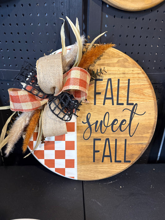 Door Hanger - Fall sweet fall