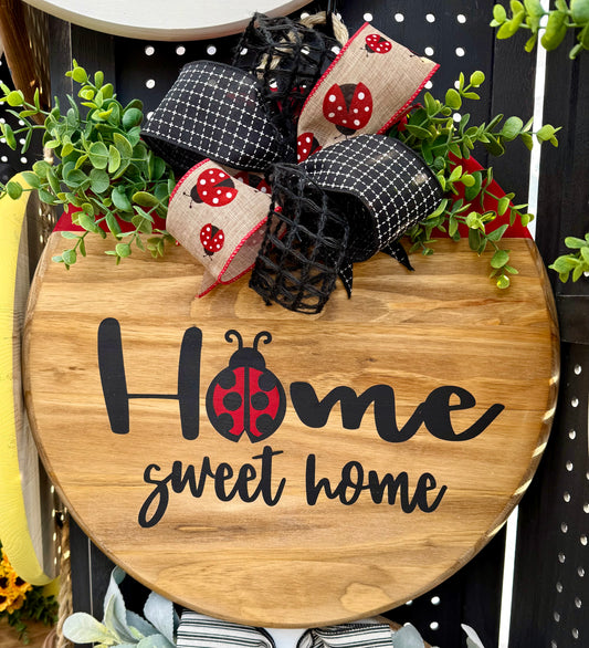 Door Hanger - Ladybug