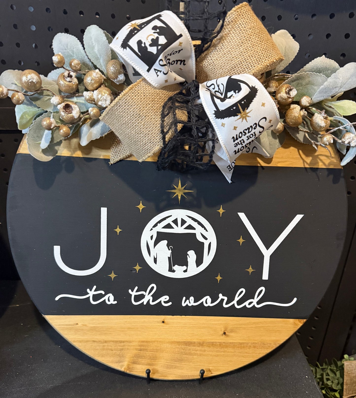 Door Hanger - Joy to the World