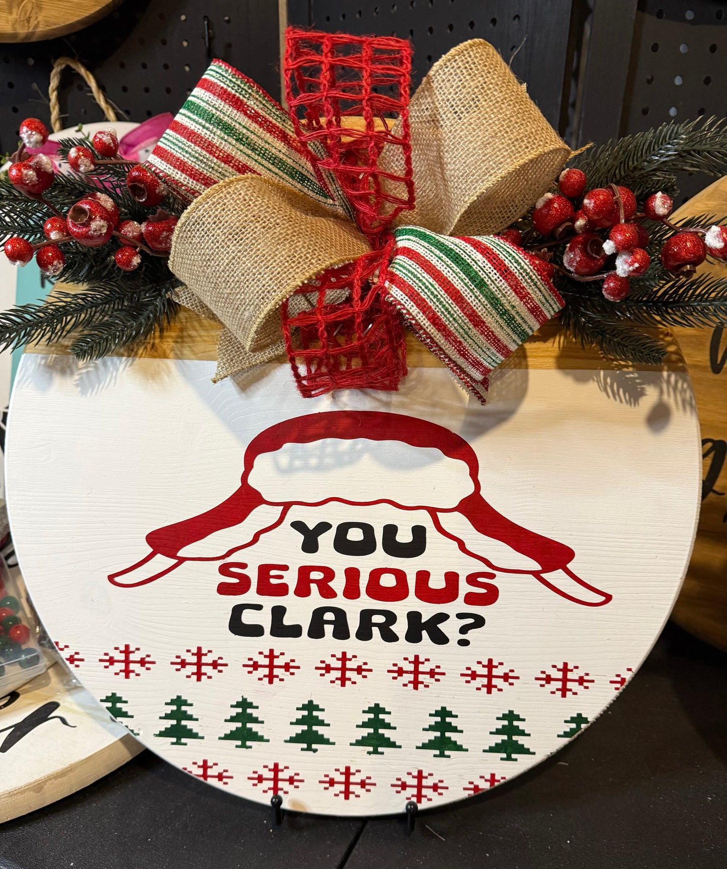 Door Hanger - are you serious Clark?
