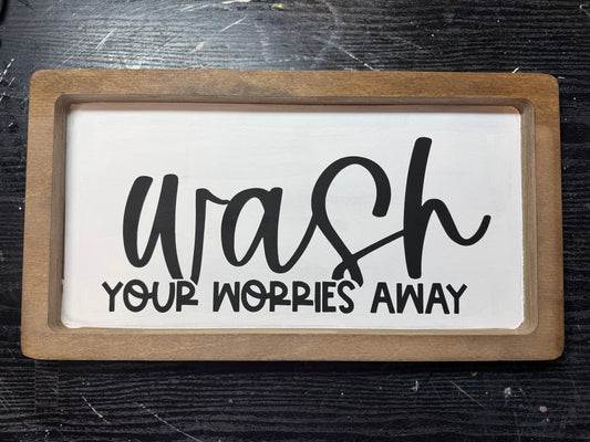 17x9.5 - Wash your worries away