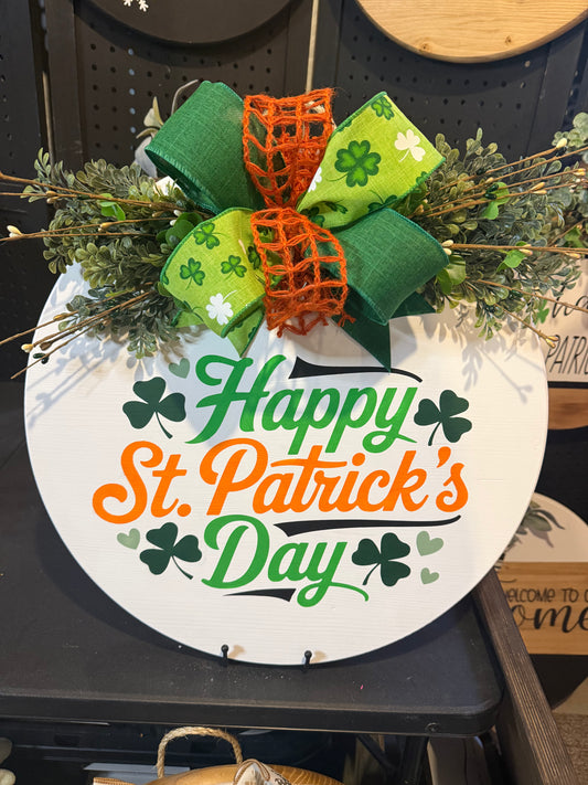 18” Door Hanger - Happy St. Patrick’s Day