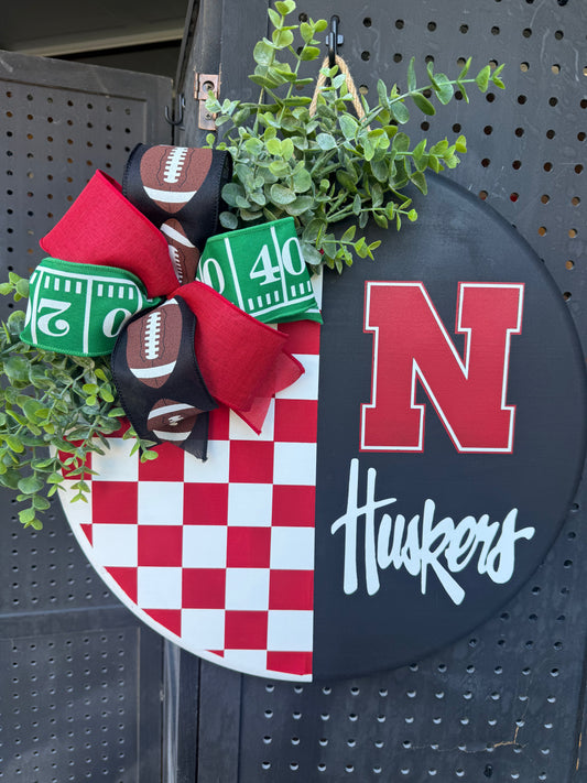 18” Door Hanger - Nebraska