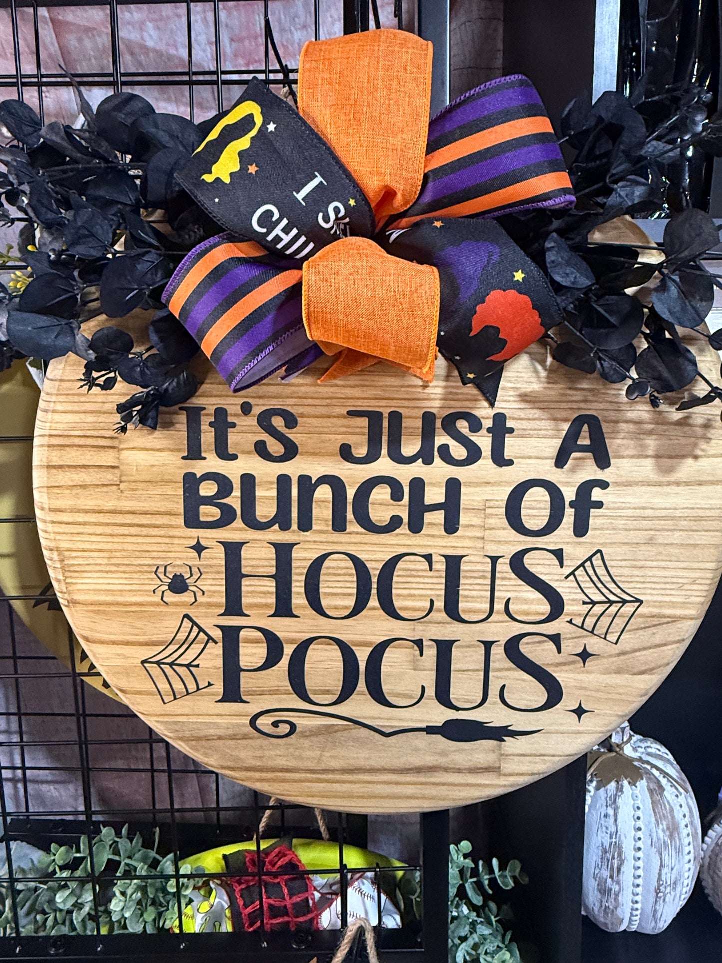 18” Door Hanger - Just a bunch of Hocus Pocus